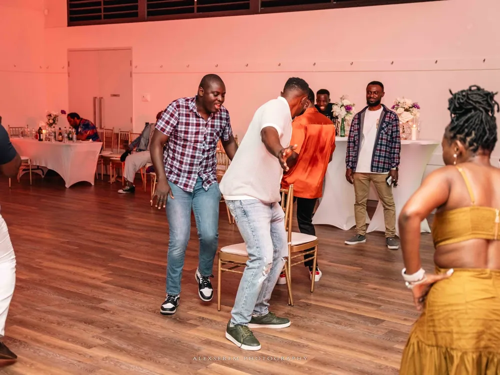 Kenneth dancing
