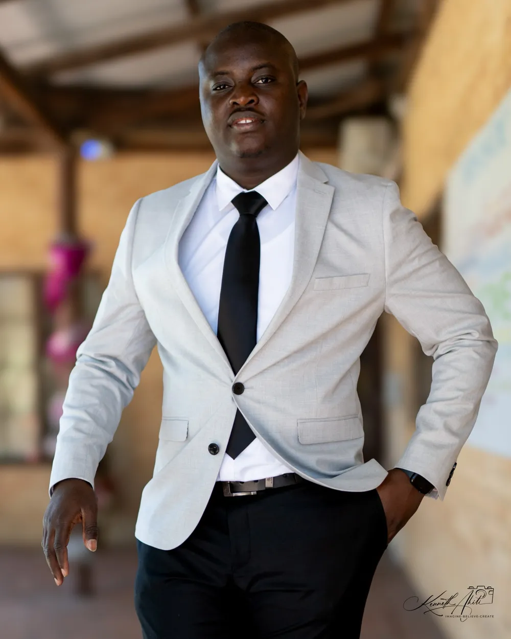 Kenneth in a posed portrait